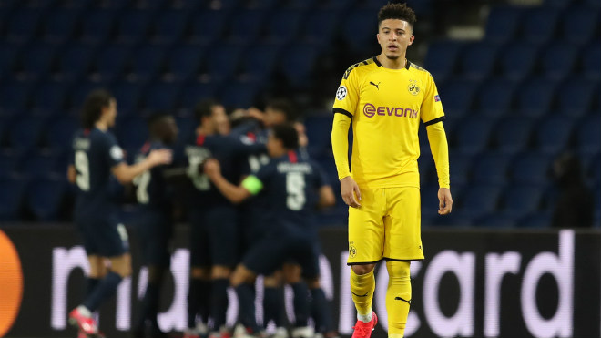 Sancho, Haaland hoàn toàn bất lực trong việc tìm kiếm bàn thắng cho Dortmund