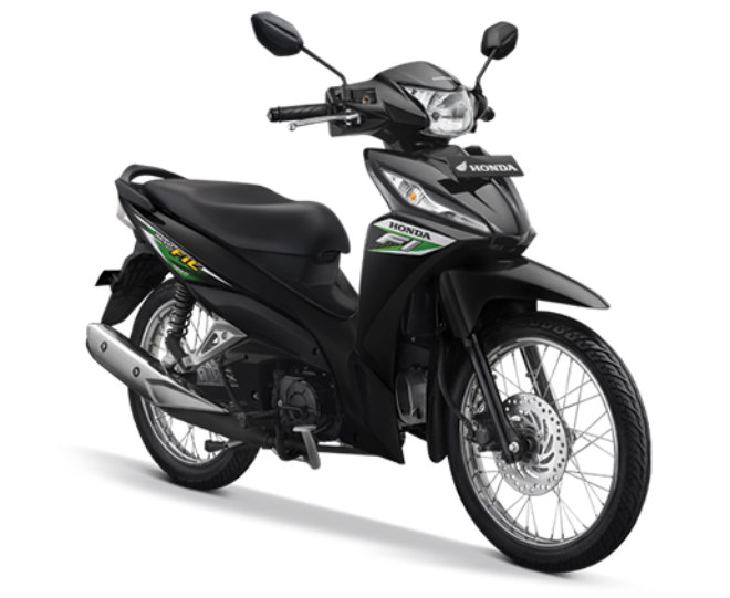 2020 Honda Revo Fit màu đen xanh lá cây.