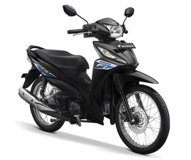 2020 Honda Revo Fit màu đen xanh da trời.