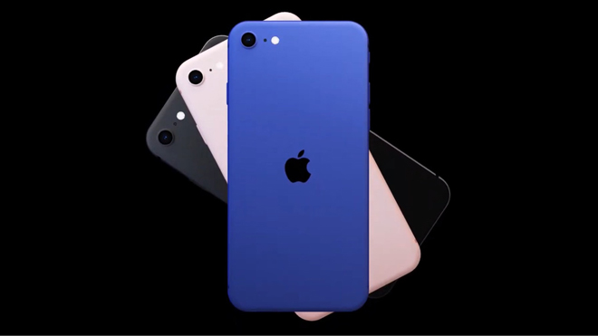 Hình ảnh iPhone 9 từ video.