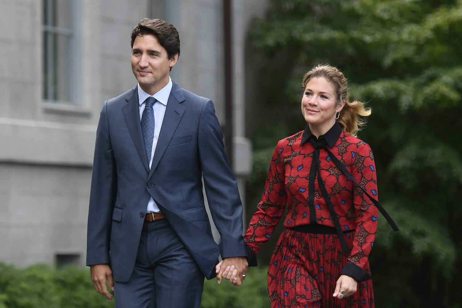 Phu nhân Thủ tướng Canada Justin Trudeau - bà Sophia Gregoire Trudeau, dương tính với Coivd-19 (ảnh: CNN)