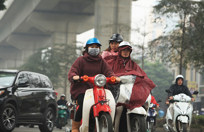 Miền Bắc chuyển lạnh, trời có mưa dông vài nơi. Ảnh minh họa.