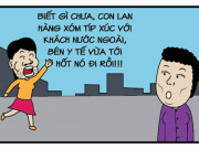 Tranh vui - Câu chuyện của &quot;bà hàng xóm&quot; trong mùa dịch Covid-19