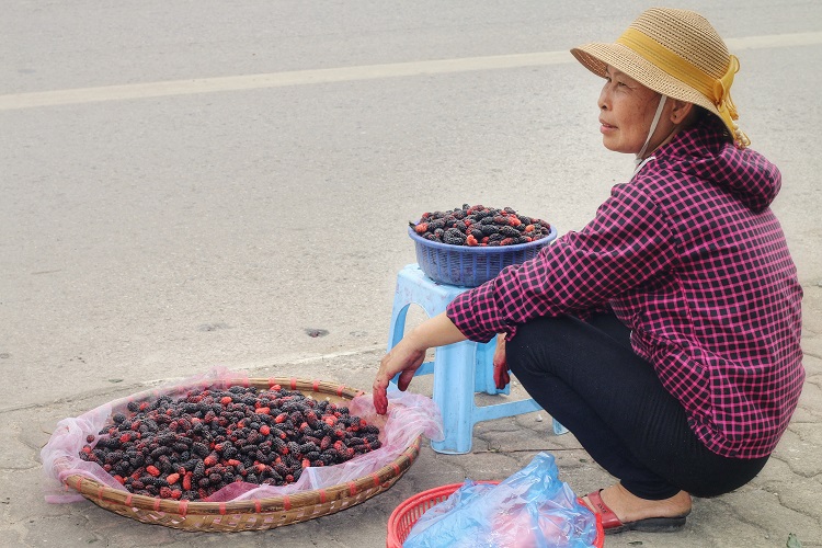 Do ảnh hưởng của dịch Covid-19, số lượng bán lẻ cho khách mua hàng trực tiếp giảm hẳn.