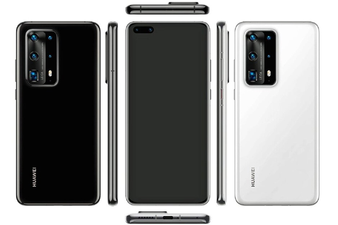 Huawei P40 Pro Premium sẽ có thiết kế như thế này.