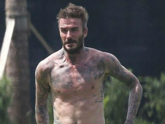 Cơ bắp tuổi U50 của David Beckham khiến trai trẻ vẫn "chạy dài" vì quá hot