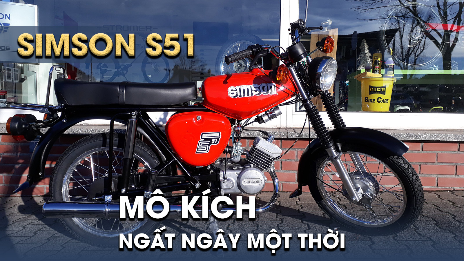 Simson S51 cùng &#34;làn khói trắng thơm&#34;, một thời dân chơi Việt ngây ngất - 1