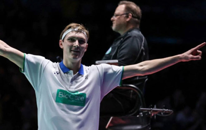 Chiến thắng ngọt ngào của Viktor Axelsen