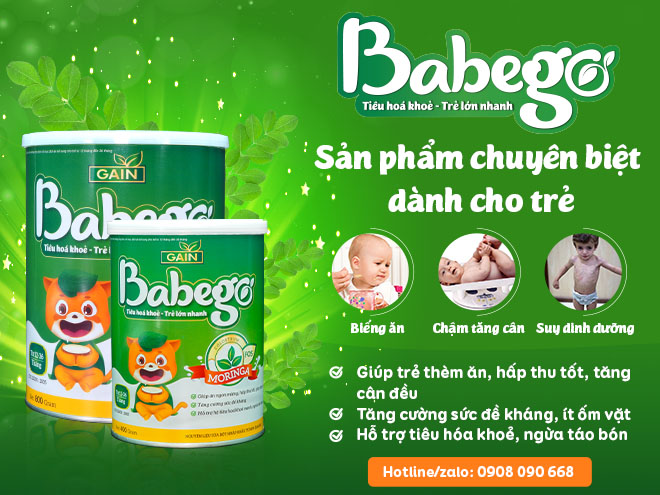 Đột phá chiết xuất Nano chùm ngây trong sữa Babego giúp trẻ tăng cân tự nhiên - 1