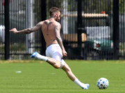 Bóng đá - Beckham cởi áo đá bóng ở Mỹ, khoe bụng “6 múi” cực chuẩn tuổi 45