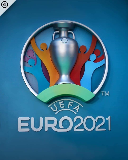 Logo mới của VCK EURO 2021
