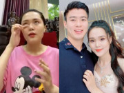 Đời sống Showbiz - Nhắc đến ông xã Duy Mạnh, Quỳnh Anh khóc nghẹn trên livestream vì điều này