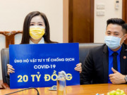 Phim - Mai Phương Thúy đại diện công ty trao 20 tỷ ủng hộ chống dịch Covid-19