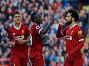 Bóng đá - Video Ngoại hạng Anh: Liverpool lên đỉnh nhờ mũi đinh ba hủy diệt