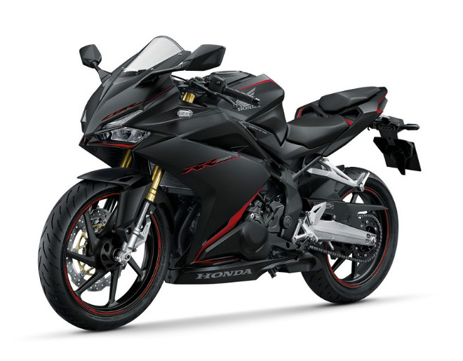 2020 Honda CBR250R màu đen.