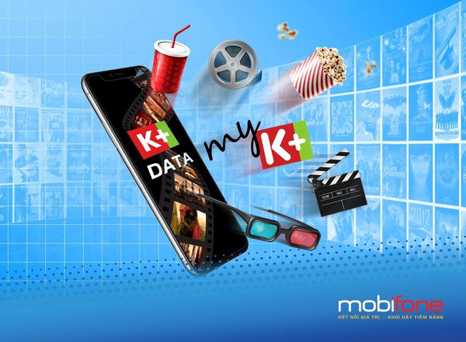 Giải trí với kho phim, video K+ Data của MobiFone - 1