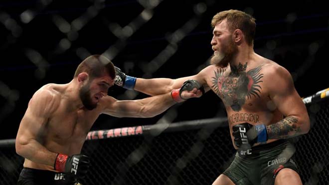 McGregor (phải) muốn tái đấu Khabib