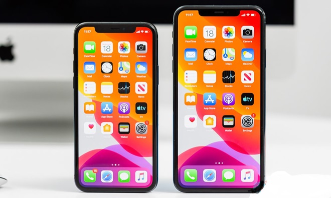 iPhone 11 Pro có màn hình "đỉnh" hơn iPhone 11.