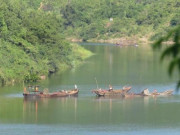 Pháp luật - Nổ súng chỉ thiên ngăn chặn “cát tặc”, đại úy công an bị đánh rơi xuống sông