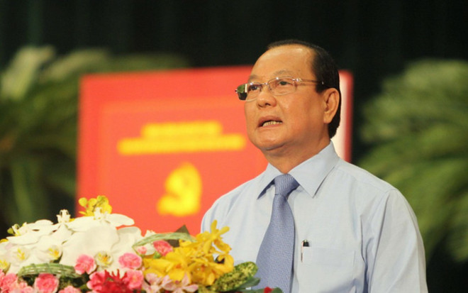 Nguyên Bí thư Thành ủy TP.HCM Lê Thanh Hải bị thi hành kỷ luật Đảng (ảnh: TTXVN).