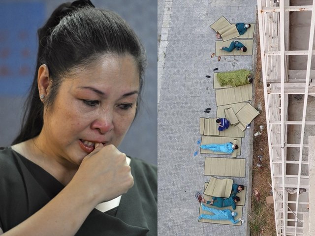 Nghệ sĩ Việt bật khóc trước hình ảnh tình nguyện viên ở khu cách ly