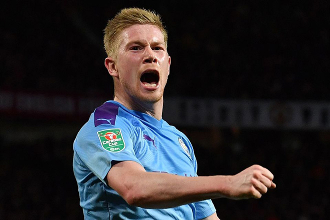 De Bruyne đang có một trong những mùa giải hay nhất