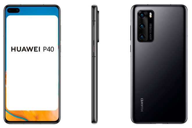 Ảnh concept&nbsp;Huawei P40.