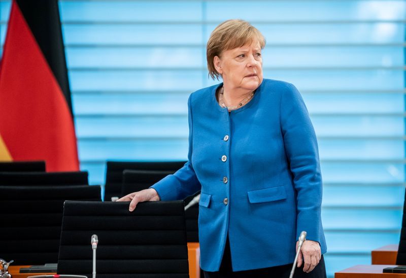 Thủ tướng Đức Angela Merkel hiện đang tự cách ly và sẽ sớm được xét nghiệm.
