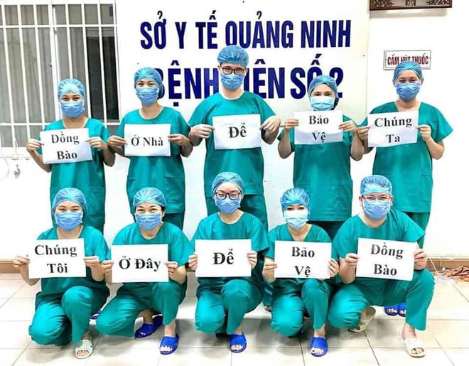 Thông điệp của những &#34;chiến sĩ&#34; nơi tuyến đầu chống Covid-19 - 16