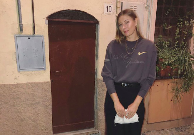 Sharapova coi Italia như quê hương thứ 2 của mình