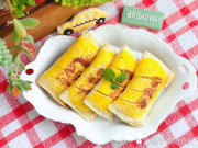 Ẩm thực - 1 quả táo và 4 lát bánh mì, có ngay món bữa sáng ngon lành mà chẳng cần đến lò nướng