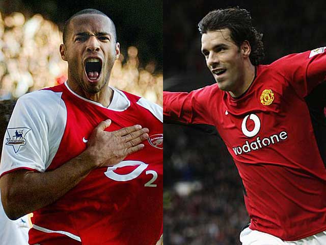 Henry và Van Nistelrooy là những tiền đạo xuất chúng