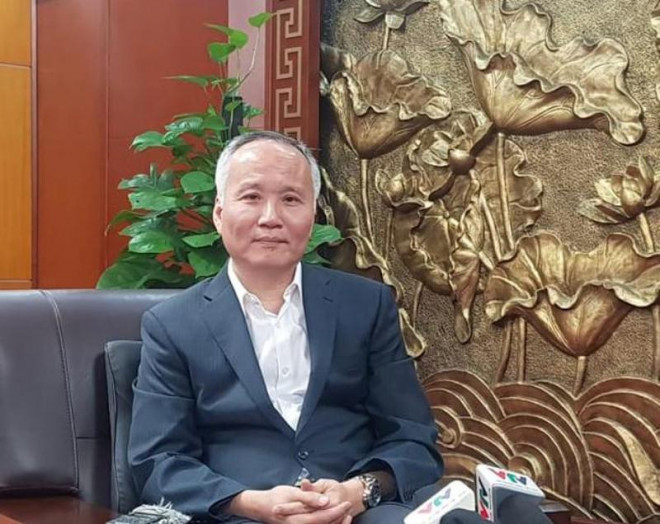 Thứ trưởng Bộ Công Thương Trần Quốc Khánh chia sẻ thông tin về xuất khẩu gạo, sáng ngày 25-3. Ảnh: AN HIỀN