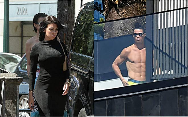 Bạn gái Ronaldo - Georgina Rodriguez lén rời khu cách ly để đi shopping