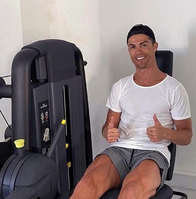 Ronaldo rèn luyện hàng ngày