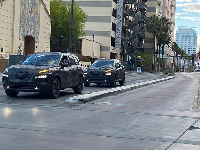 Nissan X-Trail thế hệ mới xuất hiện trên phố Las Vegas, nhiều thay đổi đáng chú ý - 1