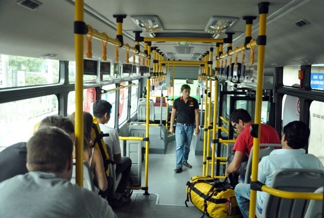 54 tuyến xe buýt ở TP.HCM được đề xuất tạm ngưng từ ngày 28/3 để phòng chống dịch Covid-19 (ảnh minh họa)