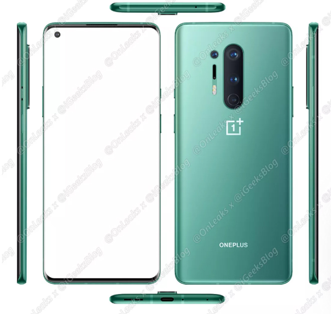 OnePlus 8 Pro sẽ có phiên bản màu Xanh lá.