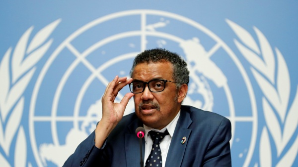 Tổng giám đốc WHO, Tedros Adhanom Ghebreyesus. Ảnh: Reuters