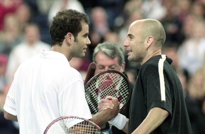 Pete Sampras và Andre&nbsp;Agassi