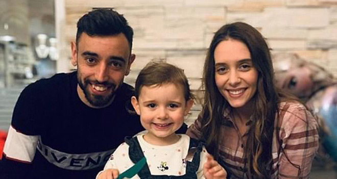 Tổ ấm của Bruno Fernandes sắp đón thành viên mới chào đời