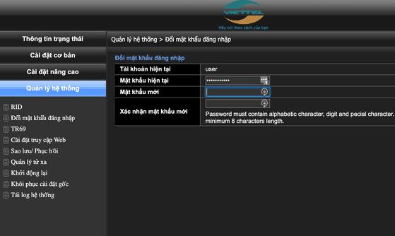 Đổi mật khẩu đăng nhập router Wi-Fi. Ảnh: TIỂU MINH