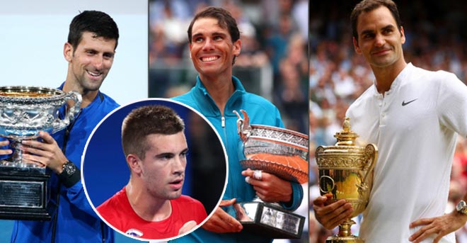 Coric khen Djokovic hay hơn Federer, Nadal