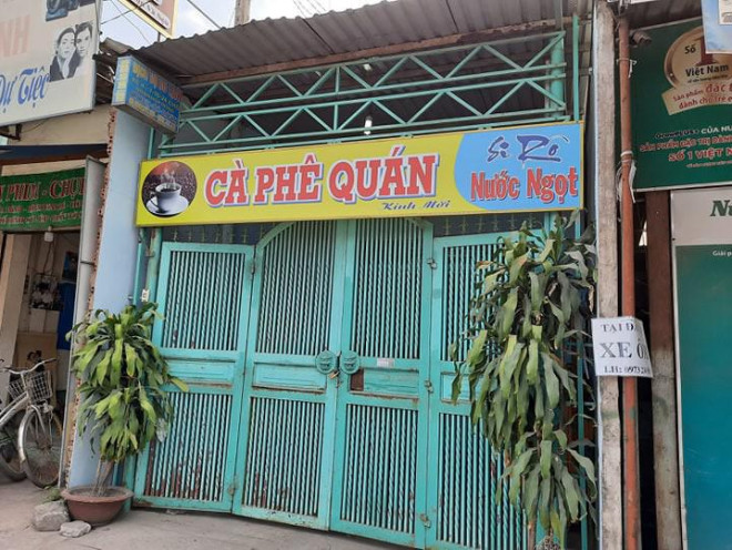 Quán cà phê nơi xảy ra vụ việc