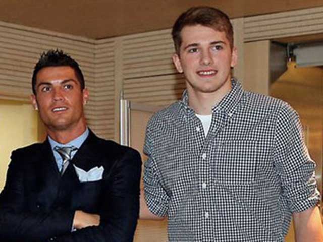 Doncic chia sẻ về lần gặp Ronaldo khi còn trẻ