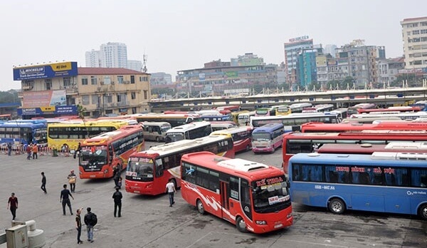 Trước đây, mỗi ngày bến xe Mỹ Đình tiếp nhận 500-600 lượt xe, phục vụ hơn 10.000 hành khách.