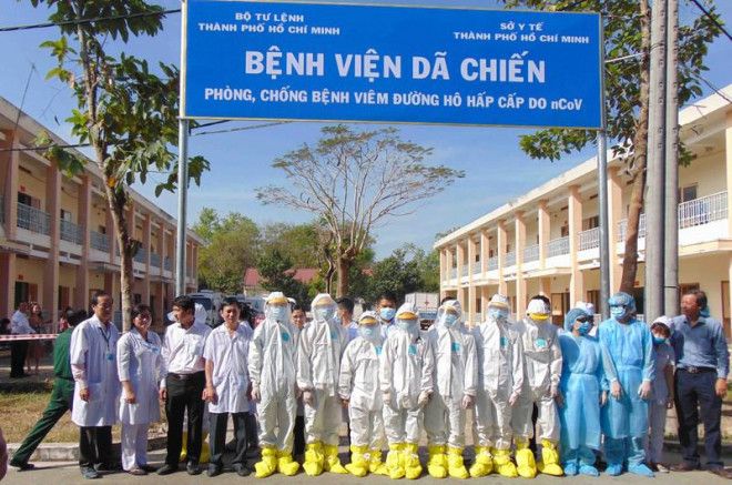 Bệnh viện dã chiến tiếp nhận và điều trị bệnh do Covid-19 ở huyện Củ Chi, TP.HCM. Ảnh: PLO.&nbsp;