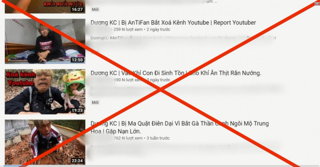 Cần xử lý những kênh Youtube có nội dung "bẩn"