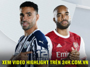 Bóng đá - Trực tiếp bóng đá West Brom - Arsenal: Áp đảo ngay từ đầu