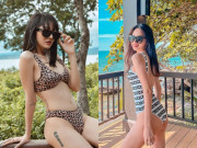 Đời sống Showbiz - Mỹ nhân Việt gợi cảm ngày đầu năm: Hương Giang, Bảo Anh đọ body nóng bỏng với bikini